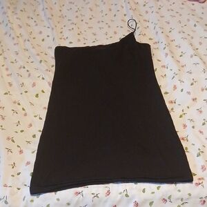 Rue21 Black One-Shoulder Bodycon Mini Dress
